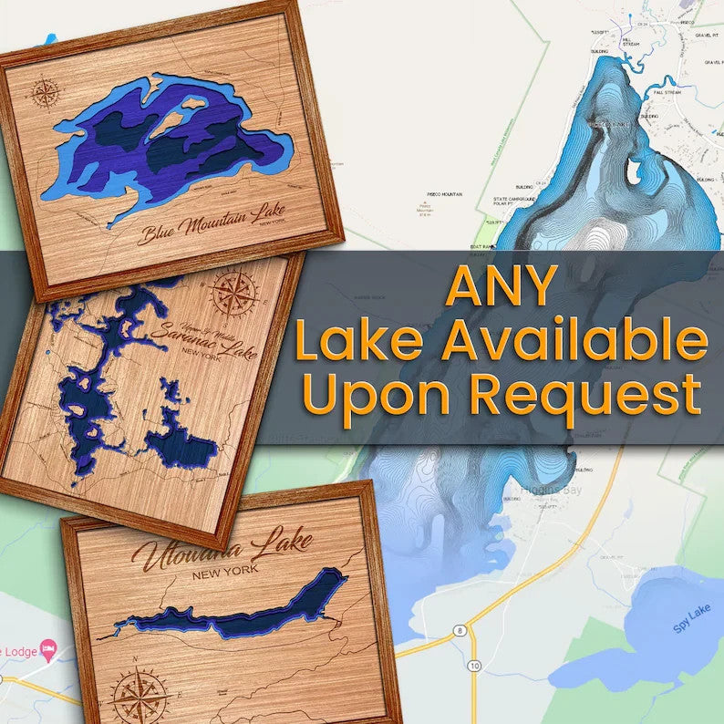 Any Lake Depth Map Available Upon Request - Just Email Us !!
