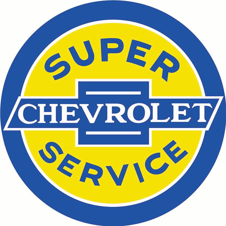 Super Chevrolet Metal Dome