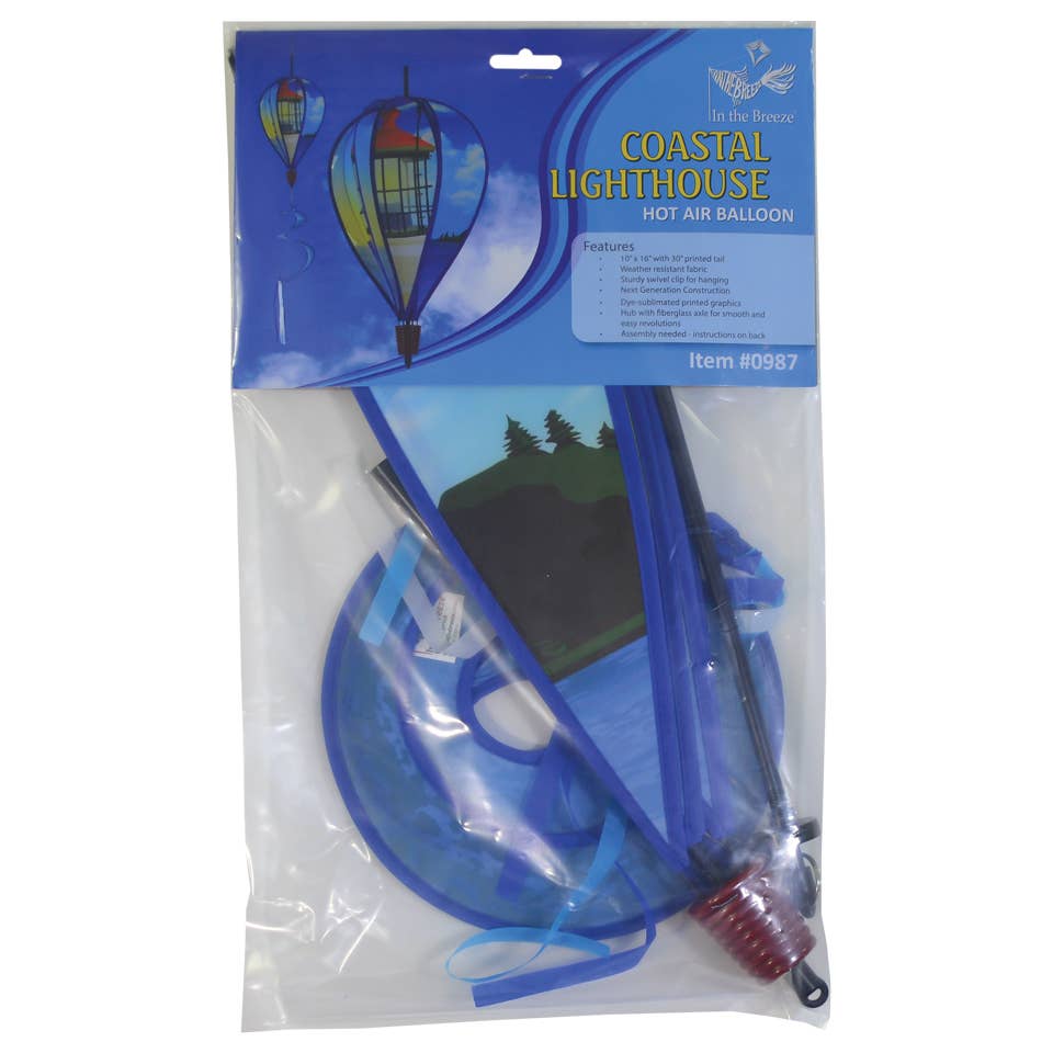 Coastal Lighthouse 6-Panel Hot Air Balloon