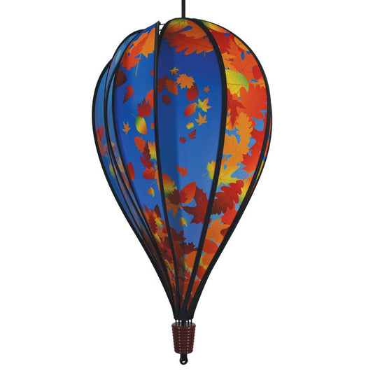 Fall Leaves 10 Panel Hot Air Balloon Spinner