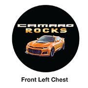 Chevy Camaro Rocks with Guitar T-Shirt