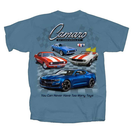 Camaro Never Too Many Toys T-Shirt