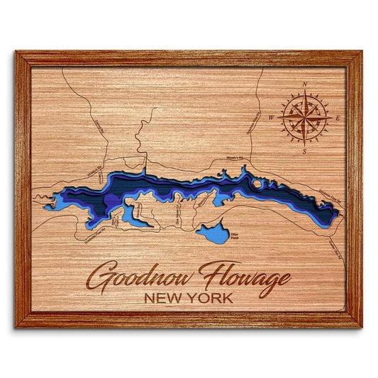 Goodnow Flow, New York Depth Map