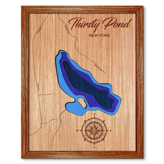 Thirsty Pond, New York Depth Map