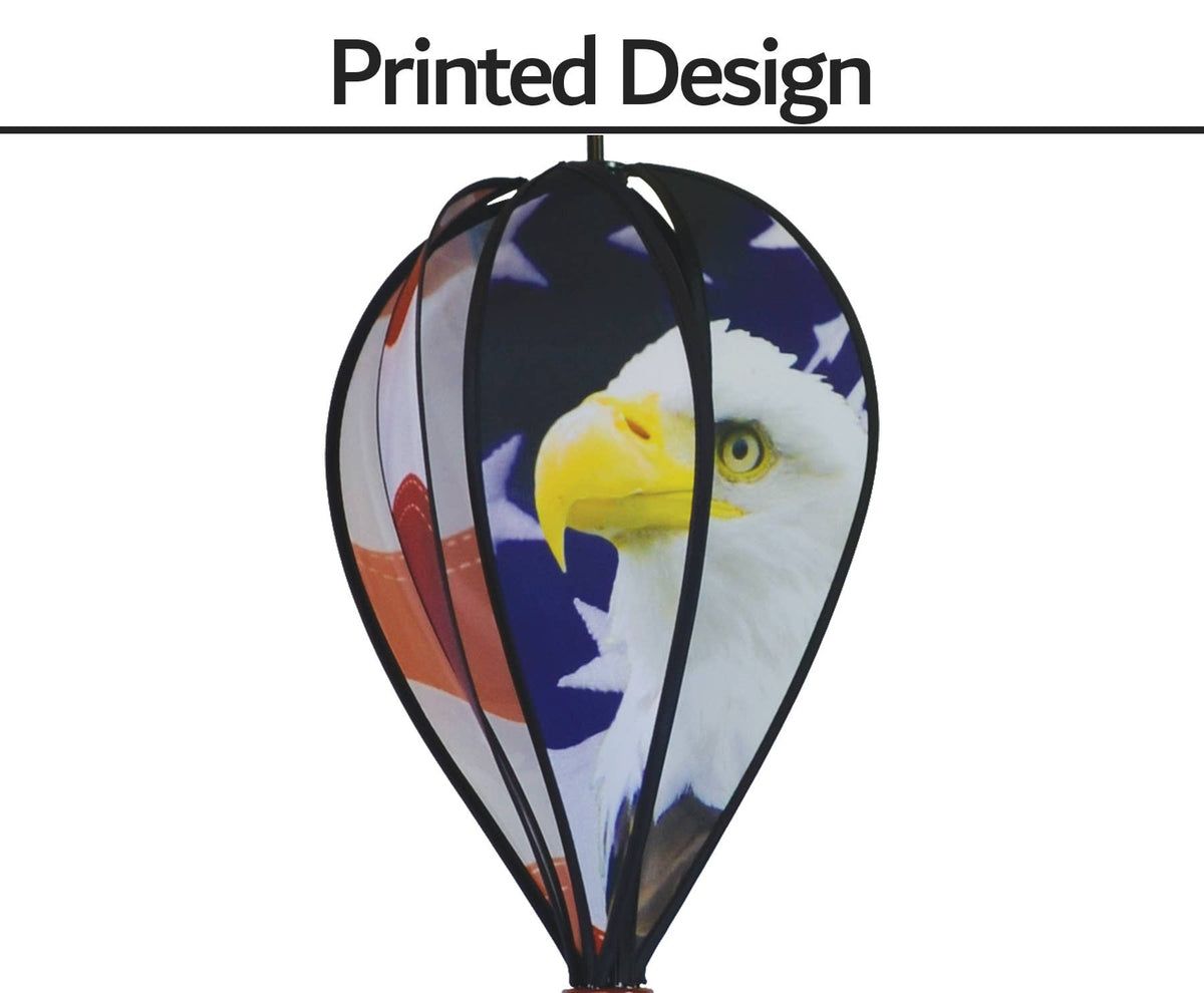 American Flag Eagle 6 Panel Hot Air Balloon