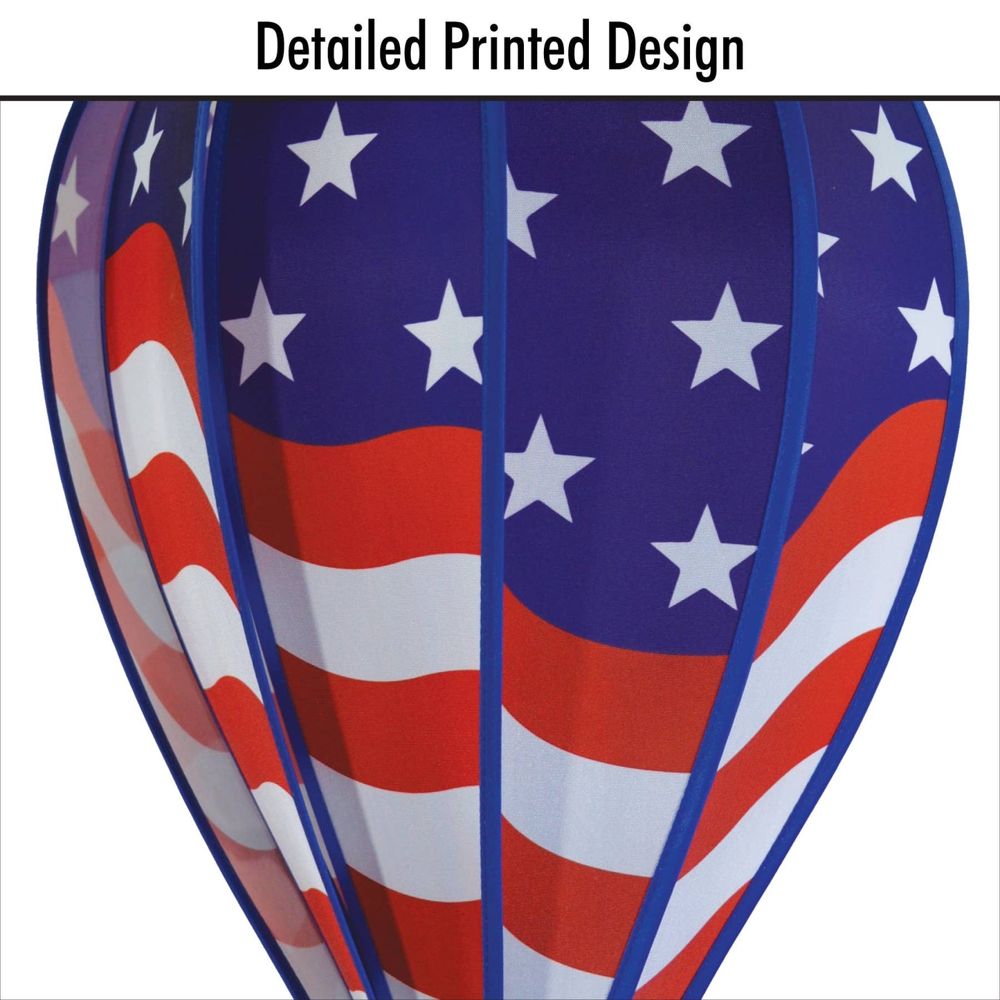 USA Flag 10-Panel Hot Air Balloon