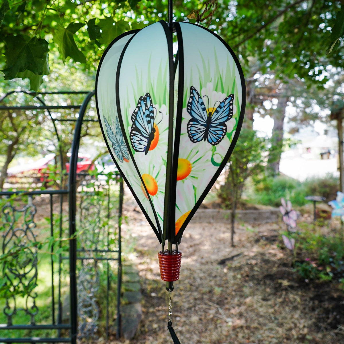 Blue Butterfly Hot Air Balloon