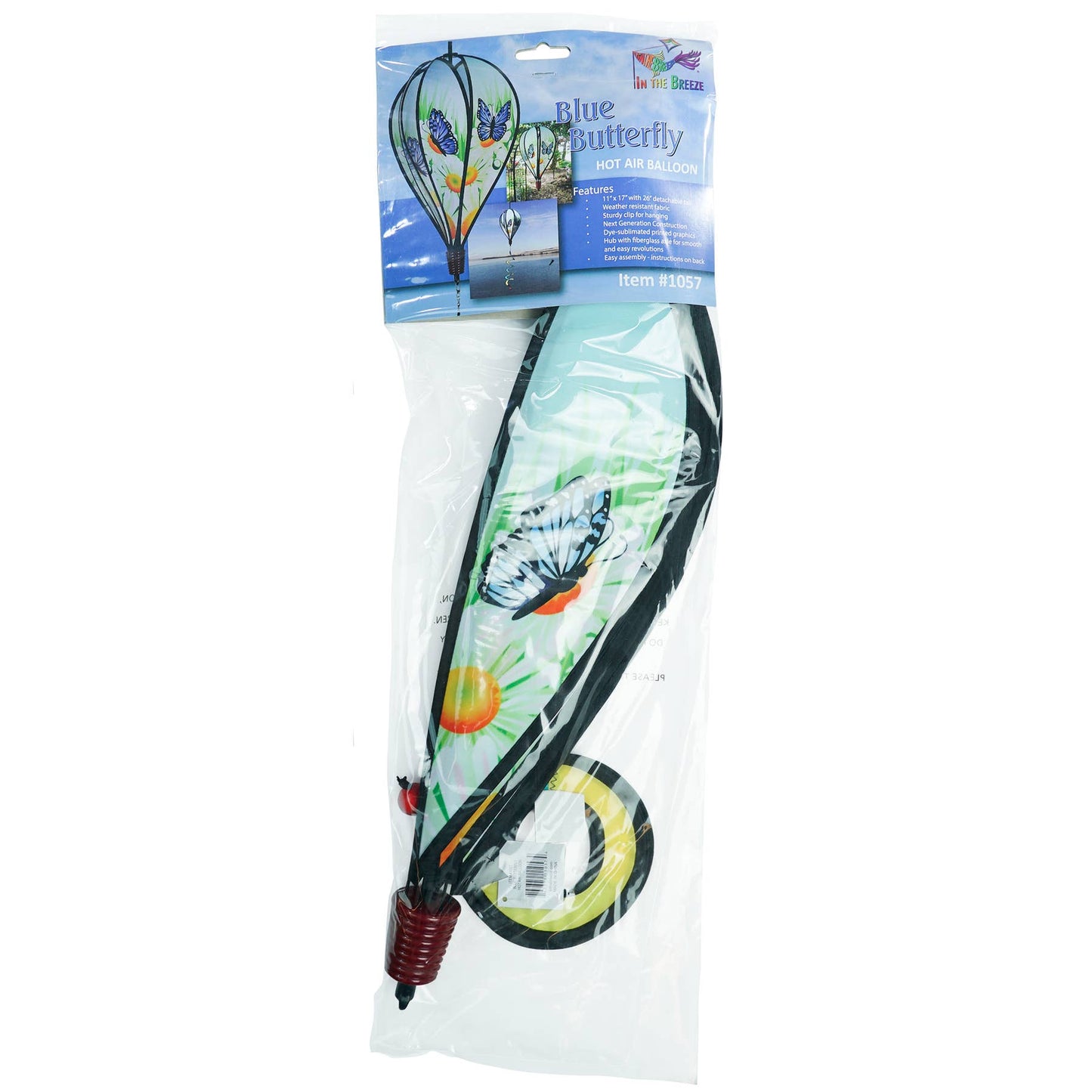Blue Butterfly Hot Air Balloon