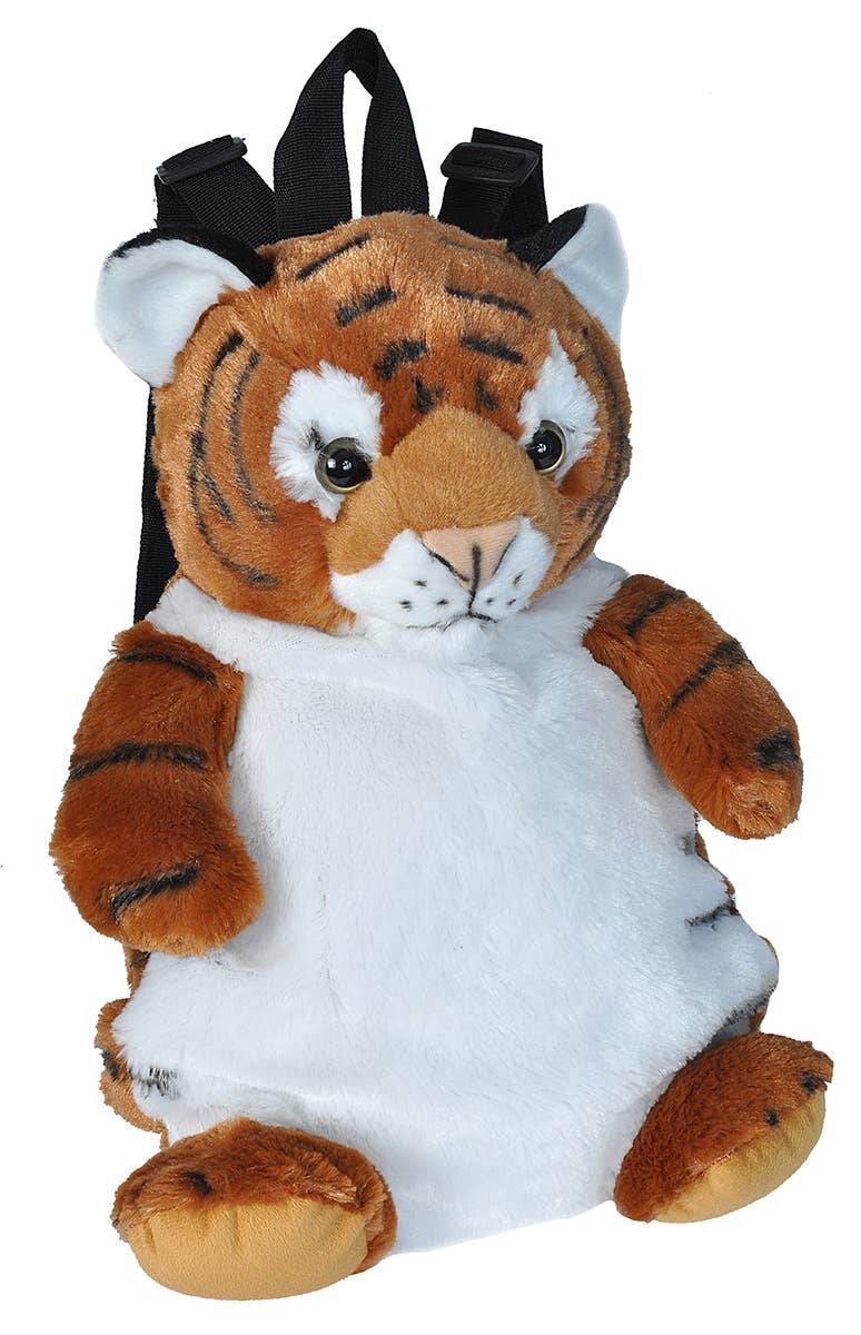 Backpack Tiger Stuffed Animal 14"