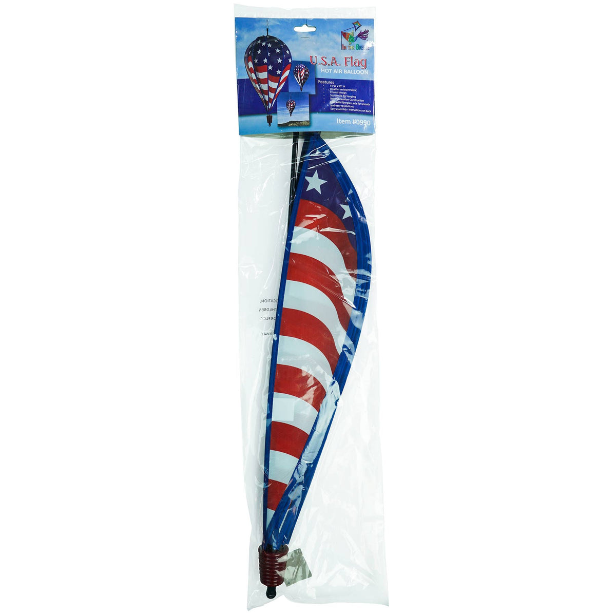 USA Flag 10-Panel Hot Air Balloon
