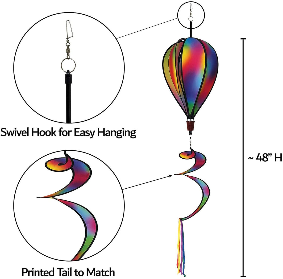 Jewel 6-Panel Hot Air Balloon