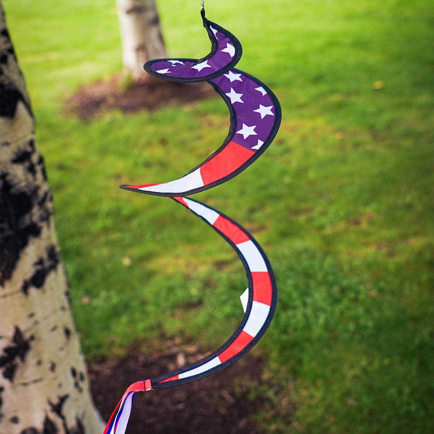 American Flag Eagle 6 Panel Hot Air Balloon