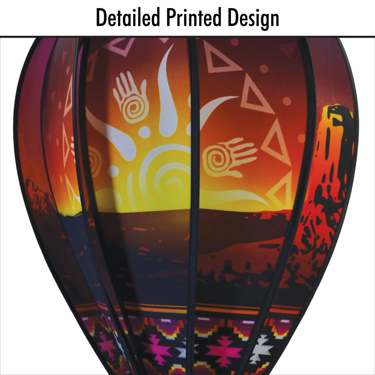 Southwest 10 Panel Hot Air Balloon Spinner