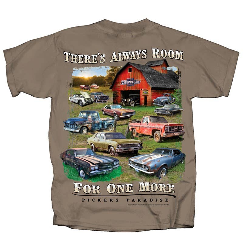 GM Chevy Pickers Paradise Just One More T-Shirt