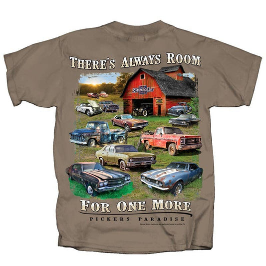 GM Chevy Pickers Paradise Just One More T-Shirt