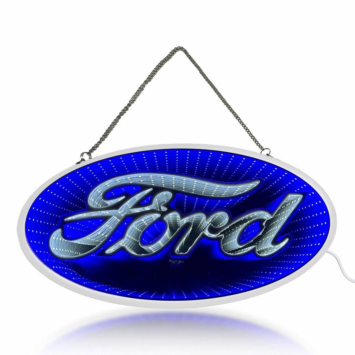 Officially Licensed Ford Built Tough Infinity Mirror LED