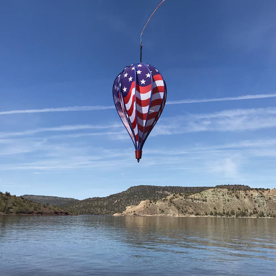 USA Flag 10-Panel Hot Air Balloon