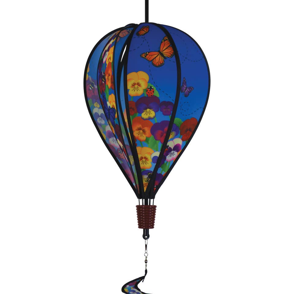 Spring Pansies 6-Panel Hot Air Balloon