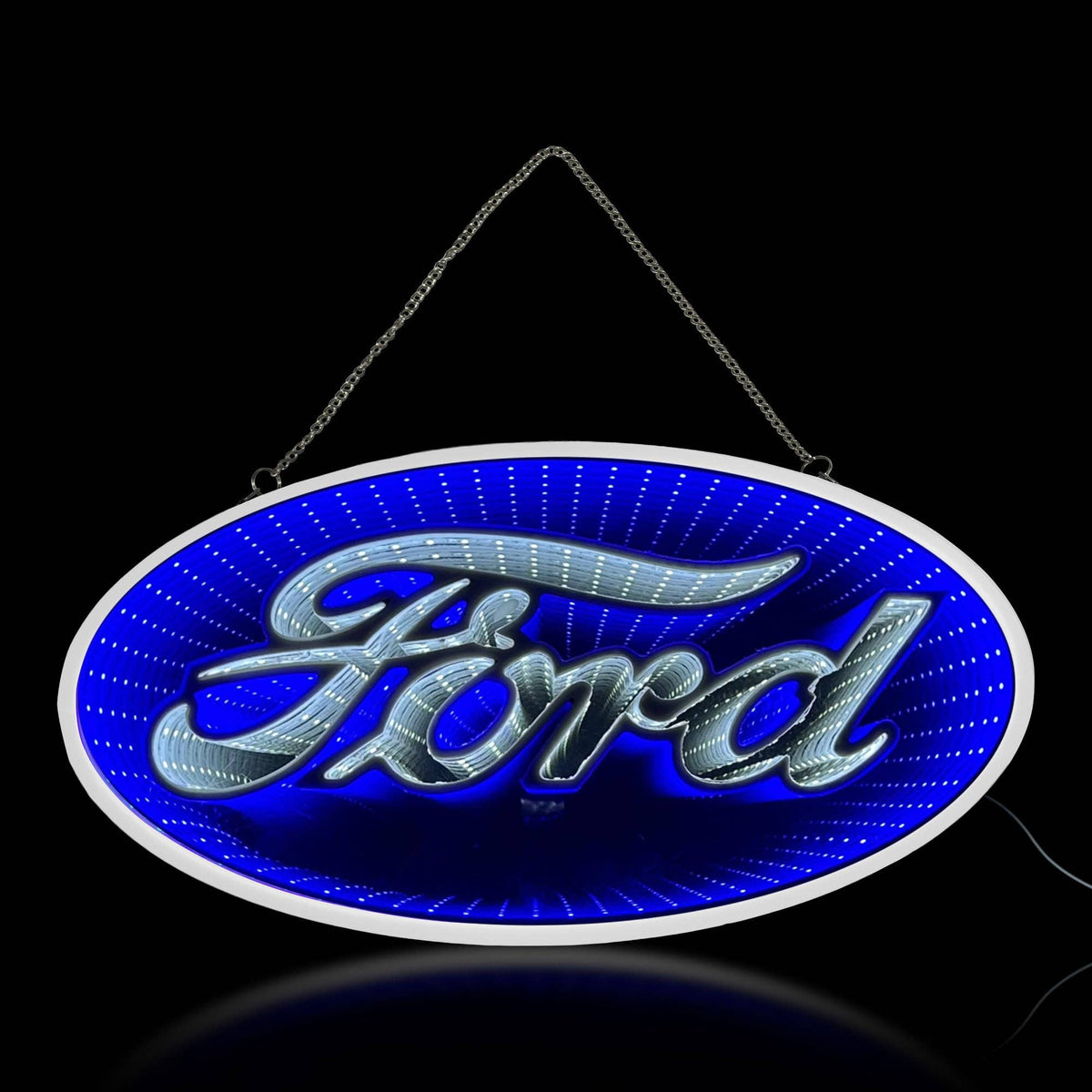 Officially Licensed Ford Built Tough Infinity Mirror LED