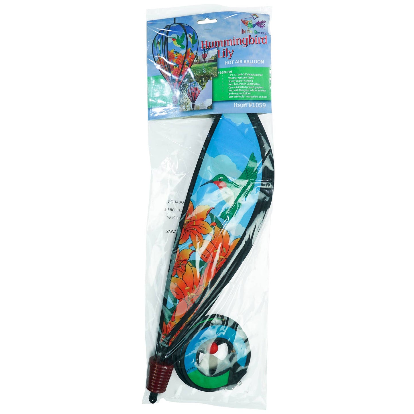 Hummingbird Lily Hot Air Balloon