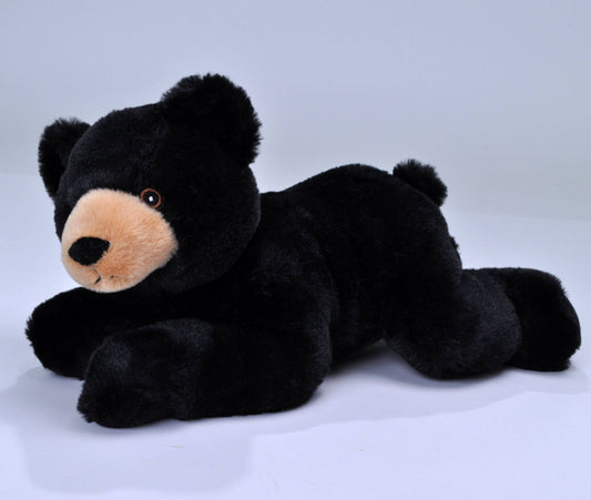 Ecokins Black Bear Stuffed Animal 12"