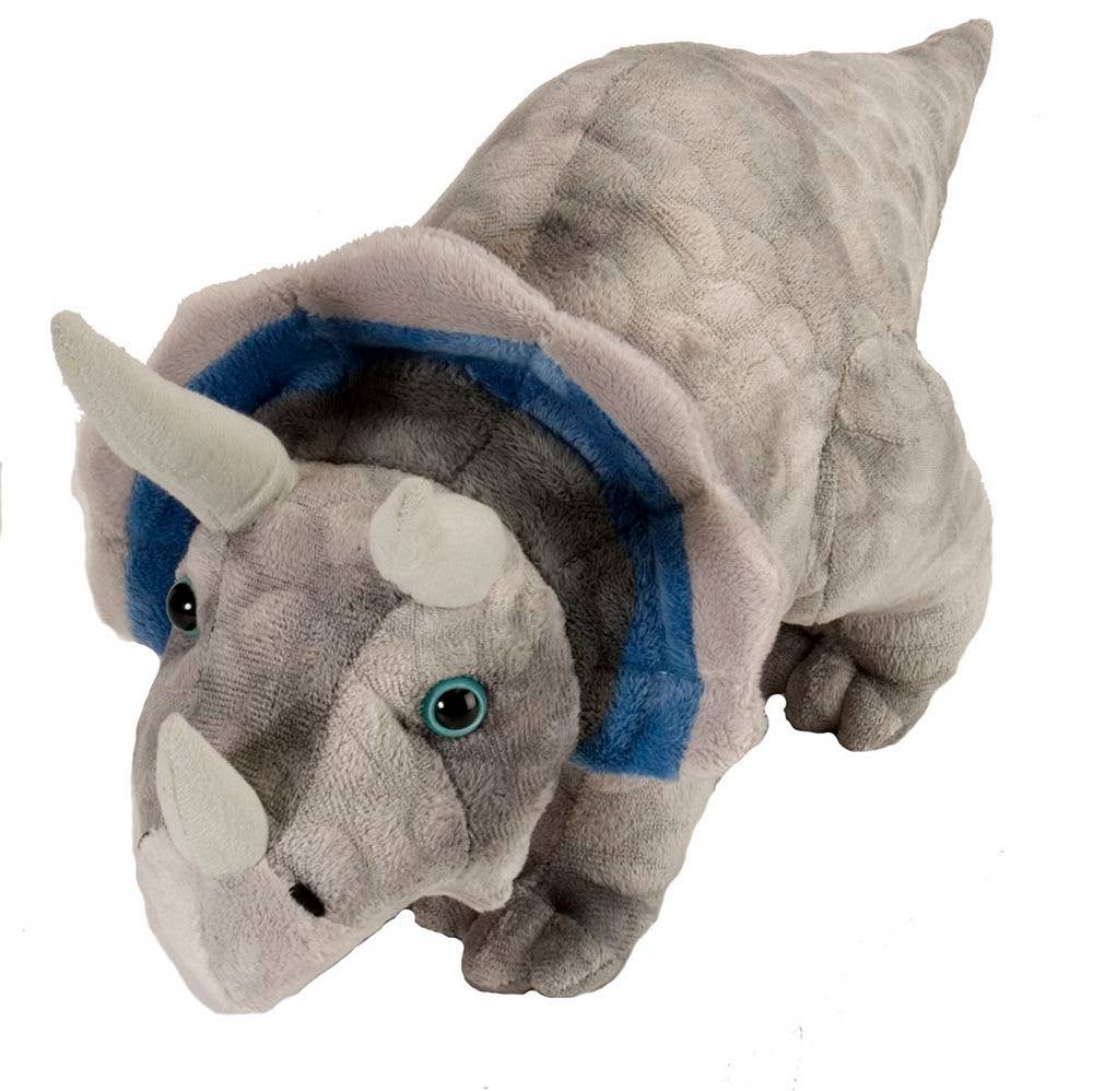Dinosauria-M Triceratops Stuffed Animal 15"