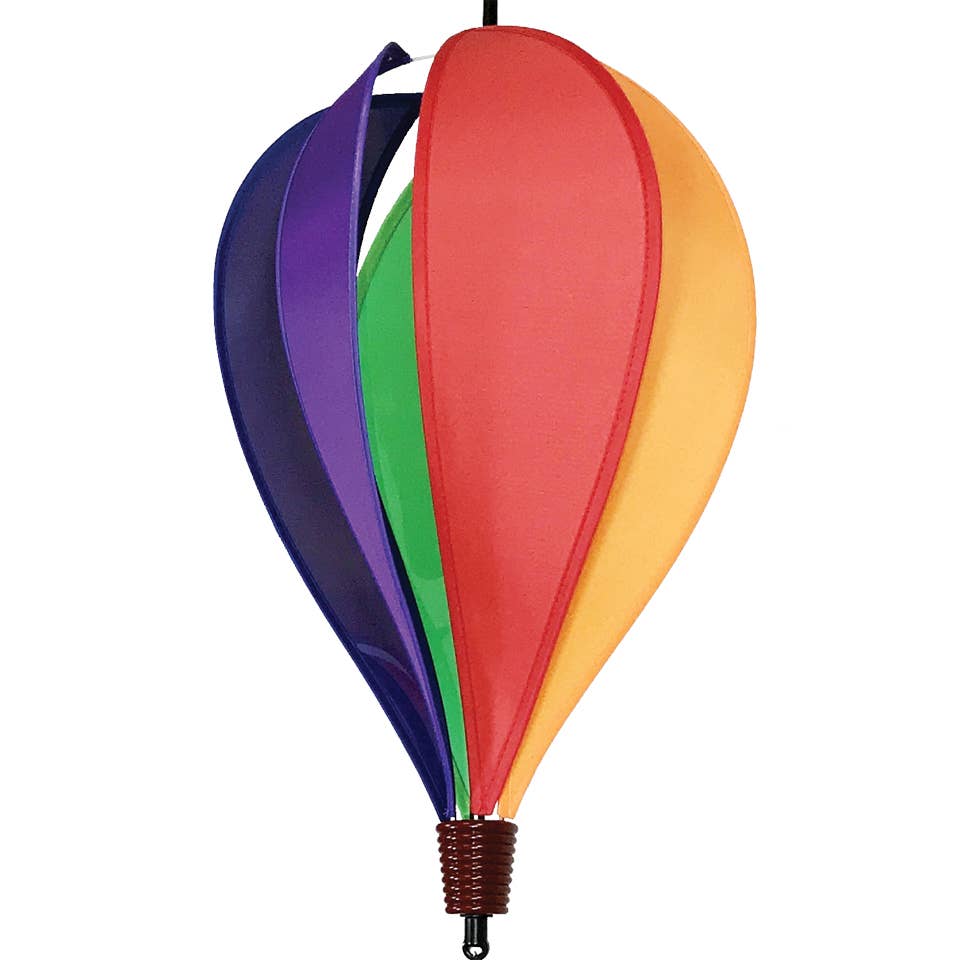 Rainbow Panel Hot Air Balloon